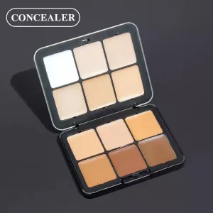 جودة عالية 12 لون أحمر الخدود كونسيلر ماكياج الوجه   High Quality 12 Colors Blush Concealer Face Makeup