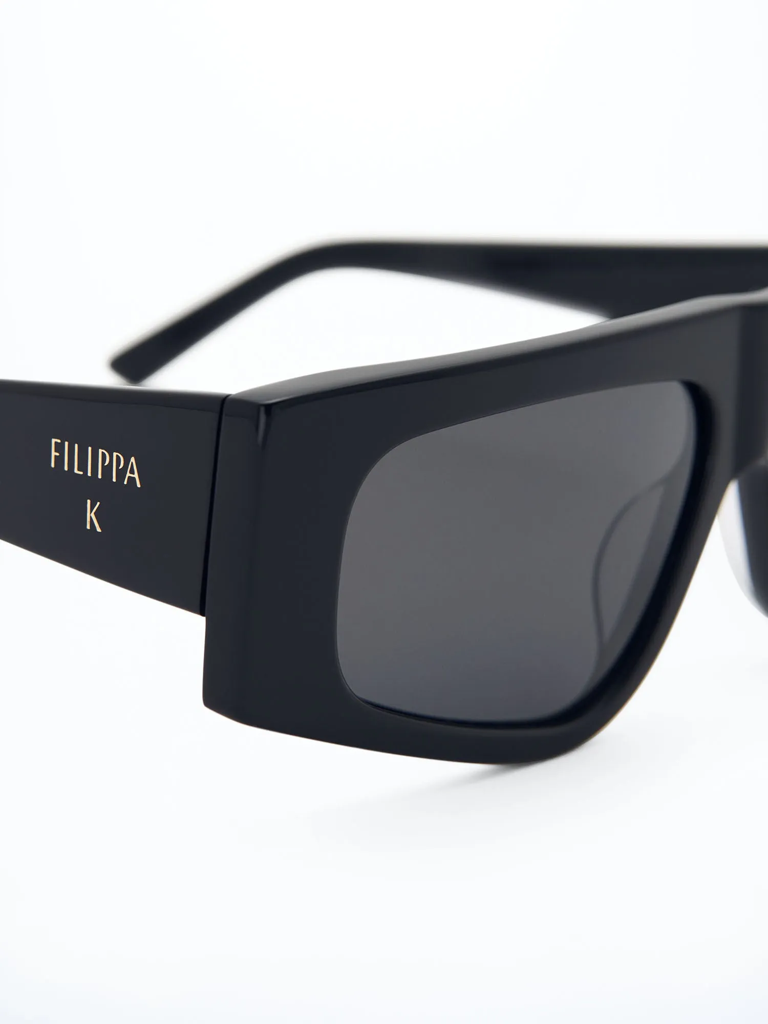 Angled Acetate Sunglasses