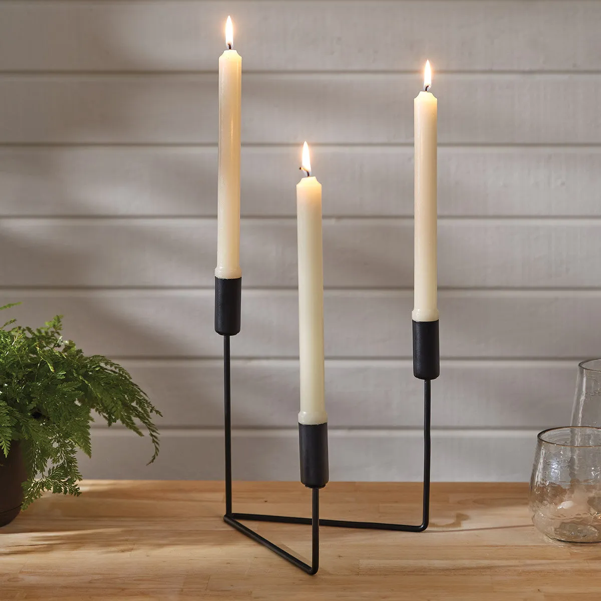 ANGLED TAPER HOLDER CENTERPIECE