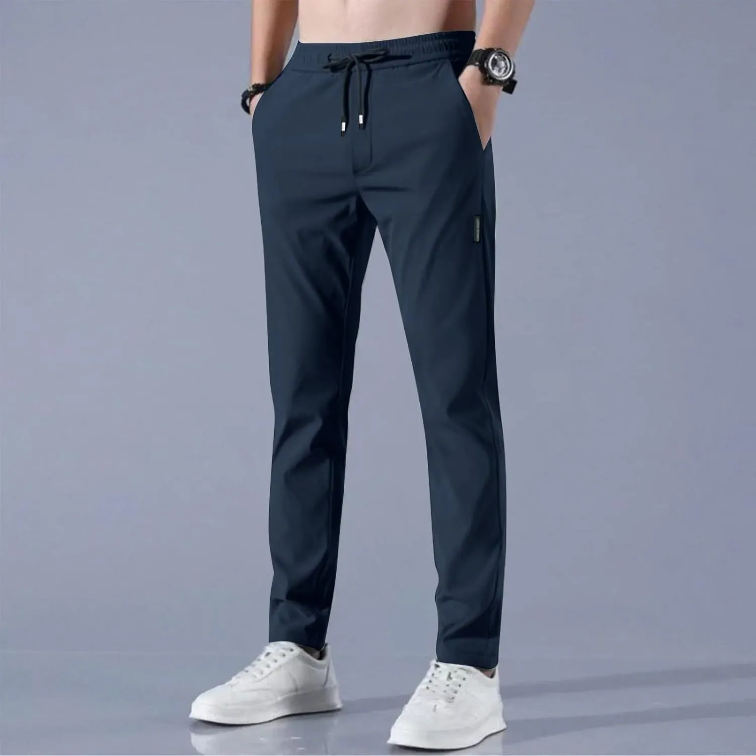 Bevawear Glide Pants Mens Quick Dry Breathable Athletic Pants Stretch Waterproof Active Hiking Lightweight Trousers