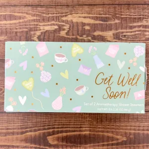 Cait & Co Get Well Soon Shower Steamer Gift Set