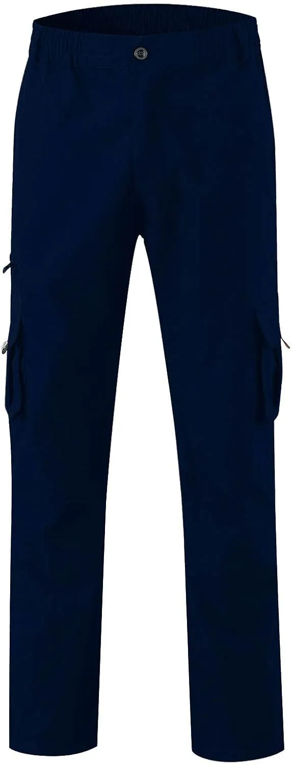Cargo Work Pants for Men Loose Fit with Pockets Construction Pants Stretch Baggy Sweatpants Y2K Travel Pants Casual