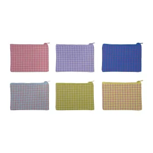 Cotton Zip Pouch
