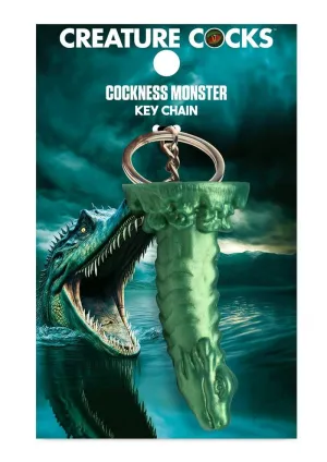 Creature Cock Cockness Monster Keychain