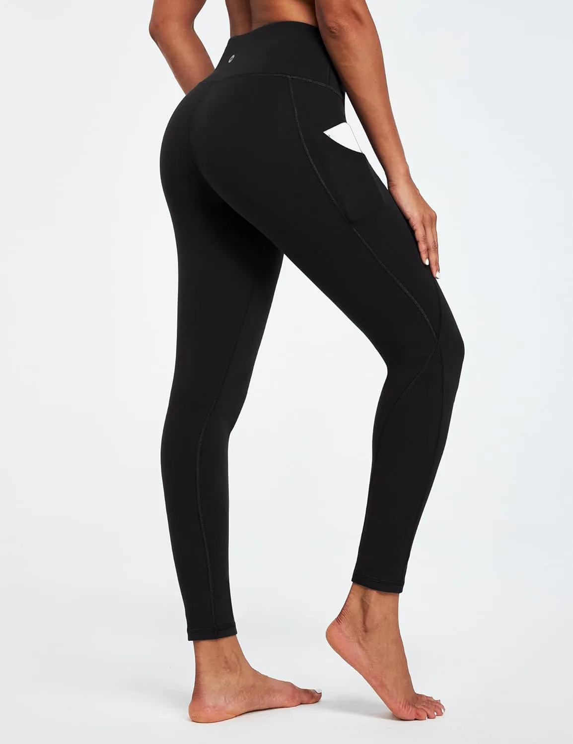 Ewedoos Fleece Lined Leggings with Pockets for Women Thermal Warm Winter Leggings for Women High Waisted Workout Yoga Pants