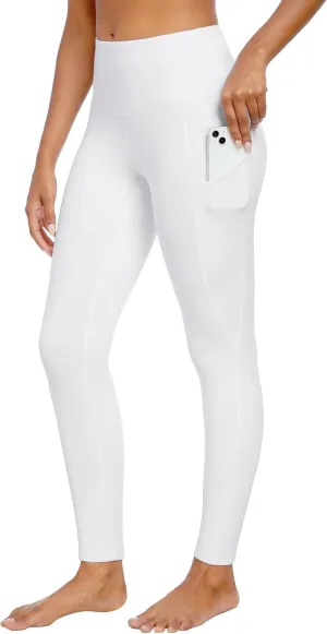 Ewedoos Fleece Lined Leggings with Pockets for Women Thermal Warm Winter Leggings for Women High Waisted Workout Yoga Pants