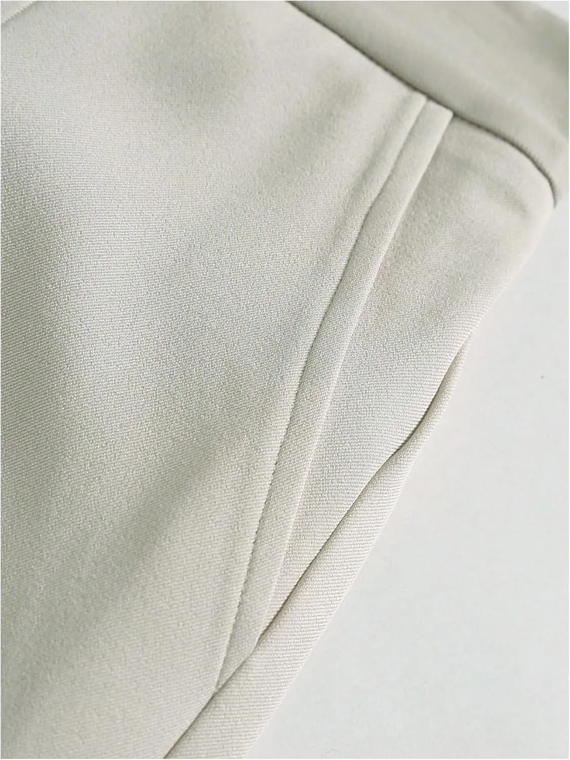 Floerns Men's Pleated Dress Pants Business Straight Leg Casual Pants with Pocket