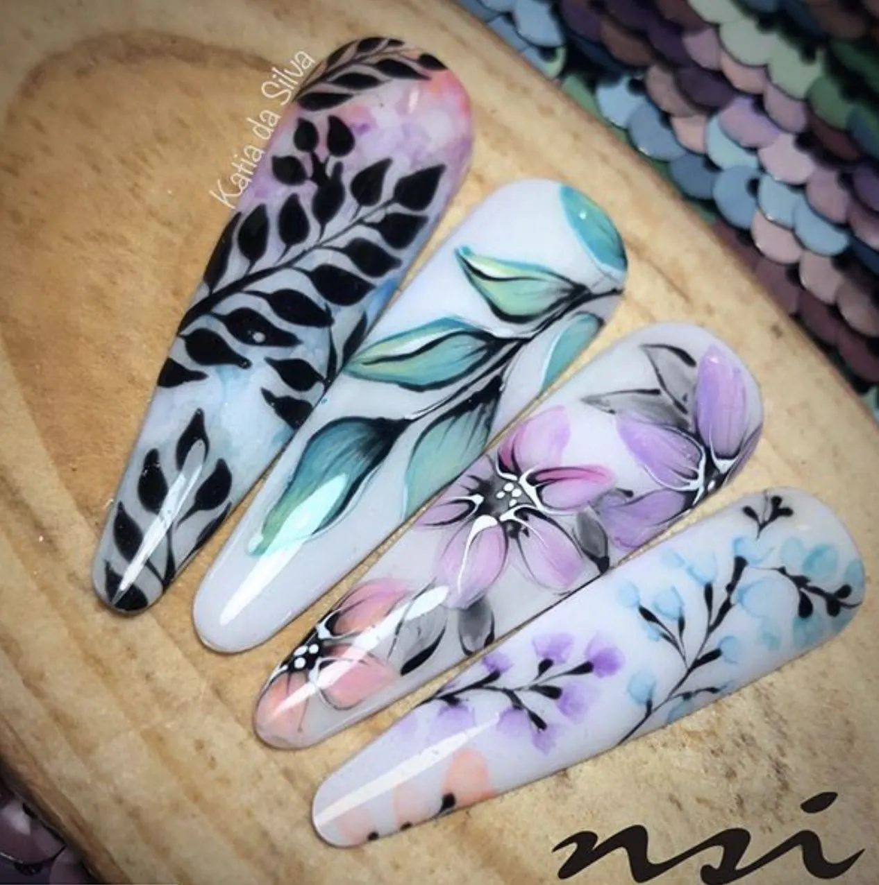 Gel Polish Colours NSI