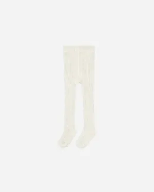 Hosiery | Tights - Ivory | Quincy Mae