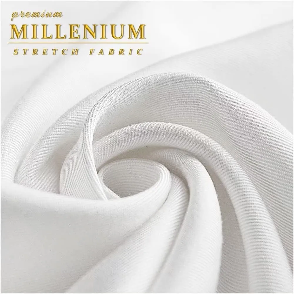 Hybrid & Company Womens Super Comfy Stretch Pull On Millennium Twill Capri Shorts