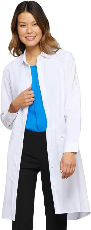 Infinity Cherokee Lab Coat For Woman With 2 Pockets Moisture Wicking & Wrinkle-Resistant Fabric - 1401A