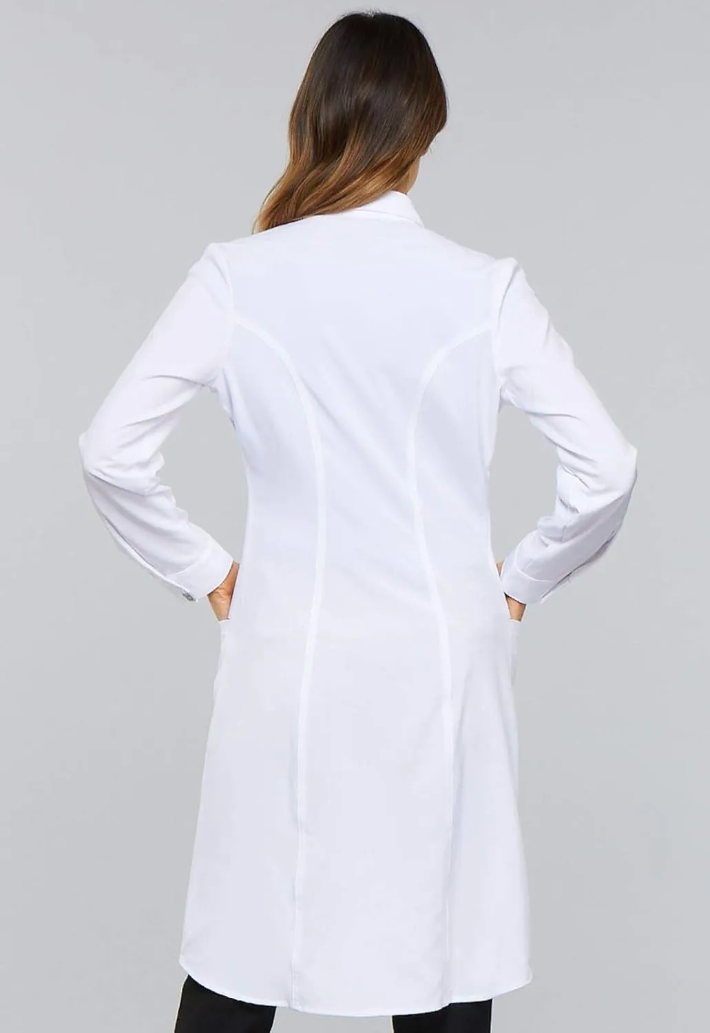 Infinity Cherokee Lab Coat For Woman With 2 Pockets Moisture Wicking & Wrinkle-Resistant Fabric - 1401A
