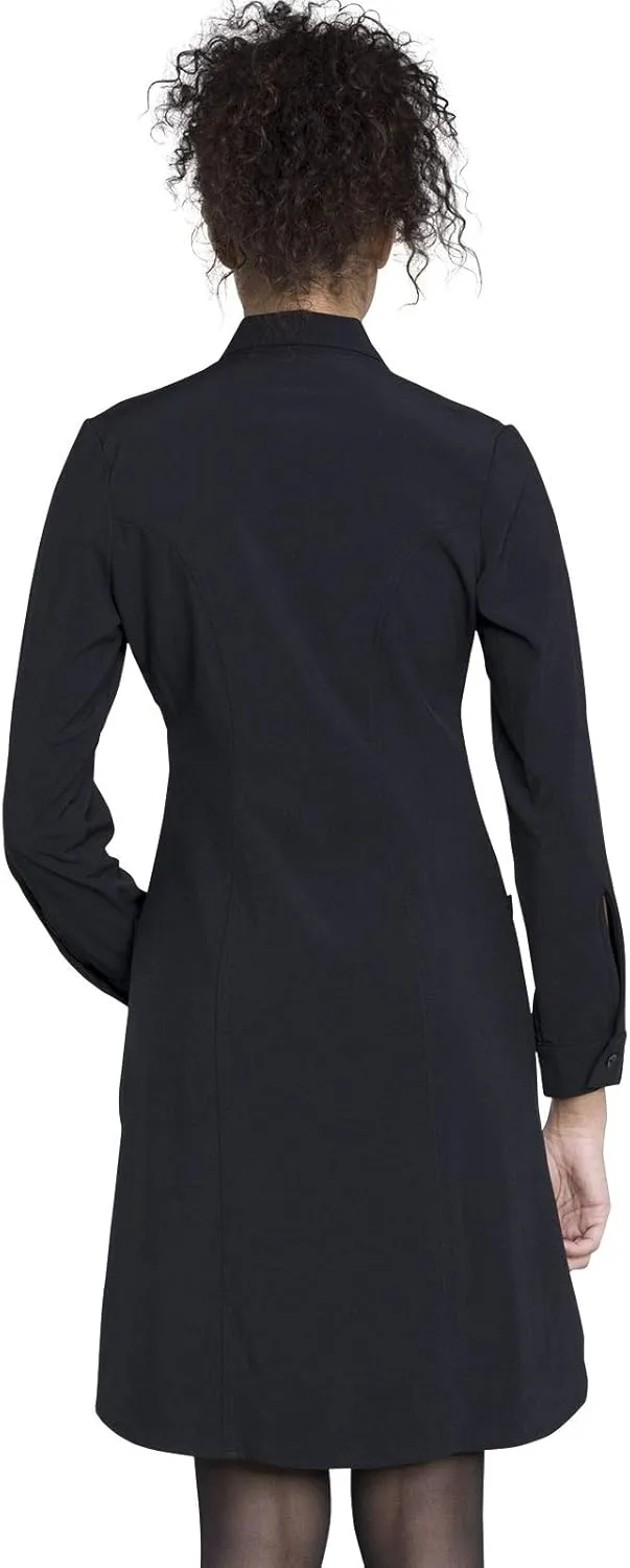 Infinity Cherokee Lab Coat For Woman With 2 Pockets Moisture Wicking & Wrinkle-Resistant Fabric - 1401A