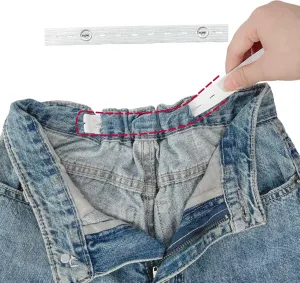 Jeans Button Tightener Pants Adjuster Waist Tightener for Pants Women Men and Children,Waist Clip Pack of 6