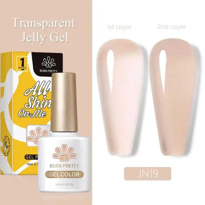 Jelly Nude Gel Polish Born Pretty