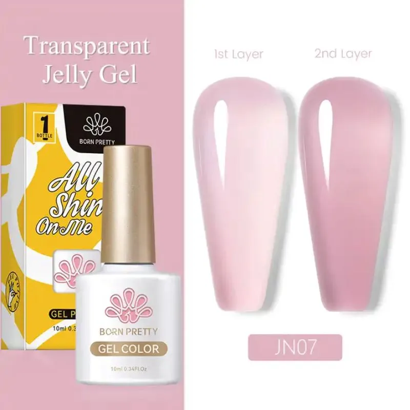 Jelly Nude Gel Polish Born Pretty