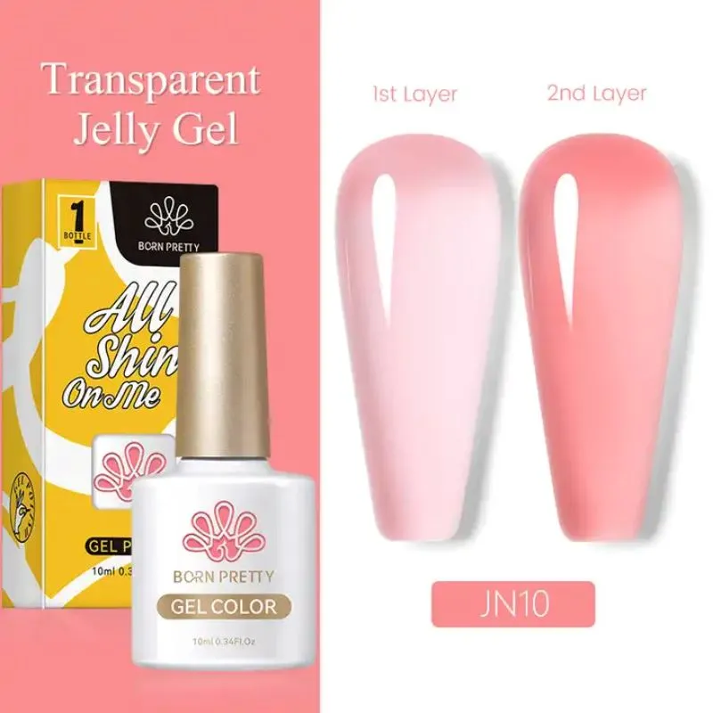 Jelly Nude Gel Polish Born Pretty