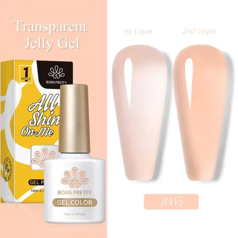 Jelly Nude Gel Polish Born Pretty
