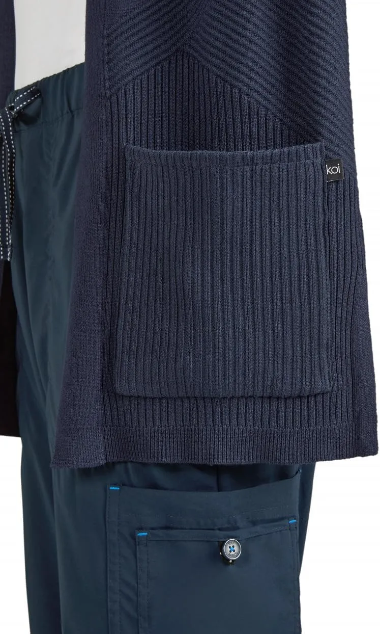KOI Scrubs Essentials Kori Women's 2-Pocket Sweater Wrap