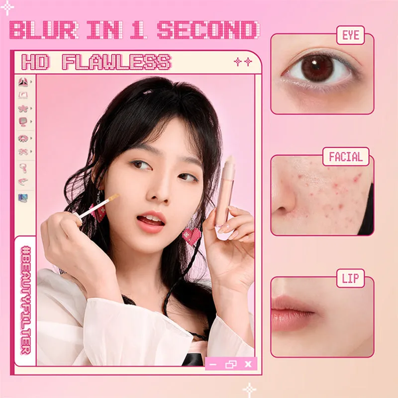 Langhoudende Matte Spons-Tip Concealer