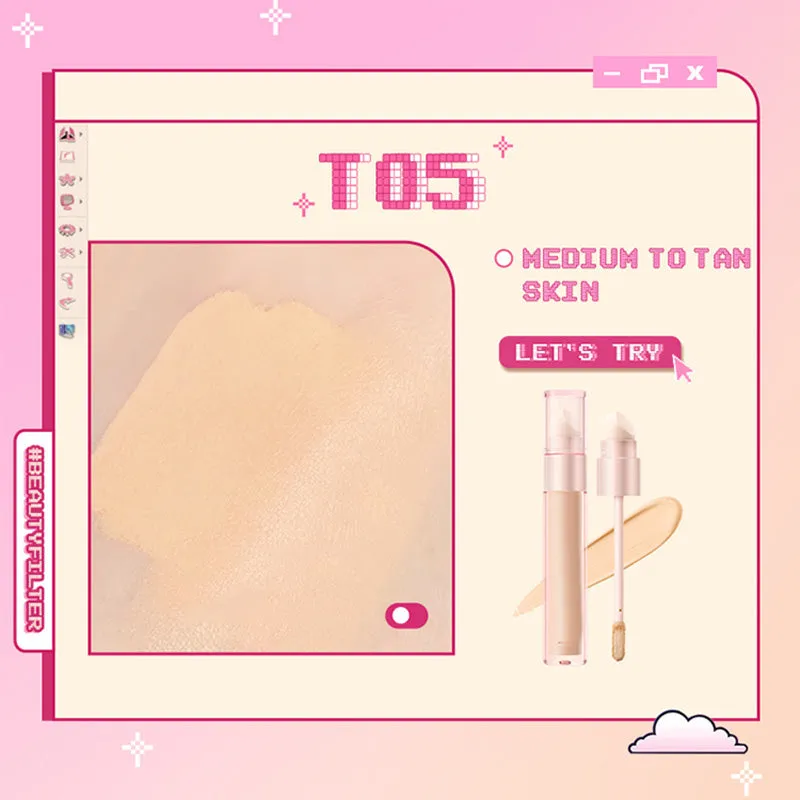 Langhoudende Matte Spons-Tip Concealer