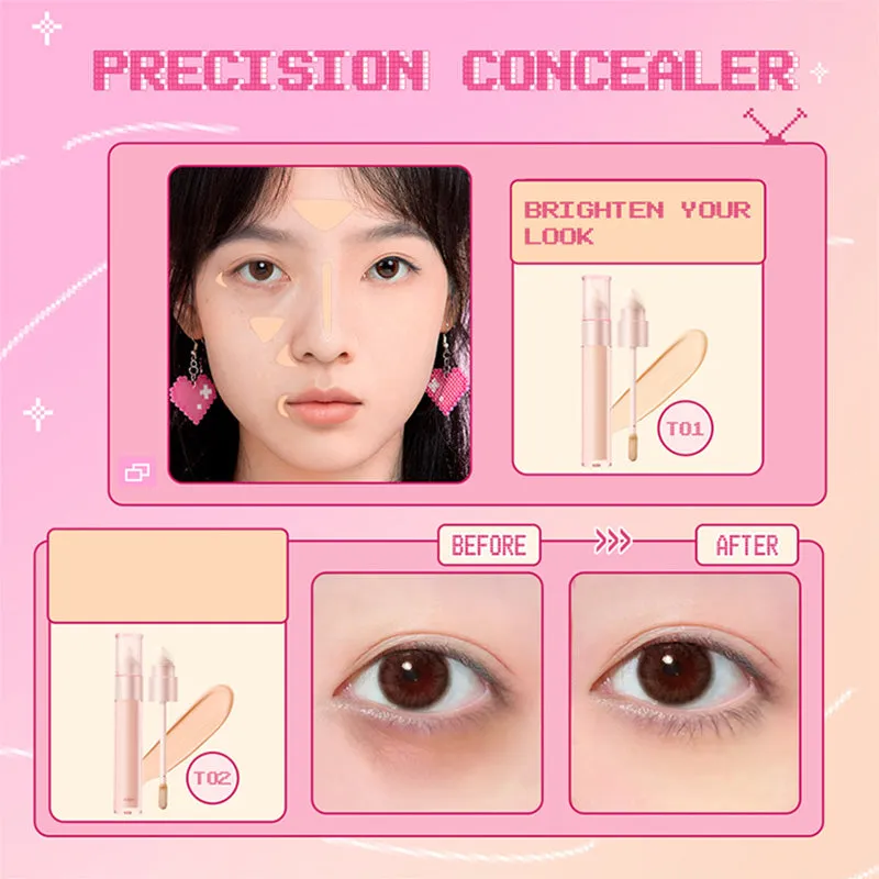 Langhoudende Matte Spons-Tip Concealer