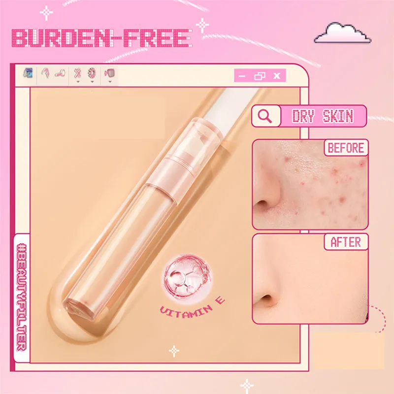 Langhoudende Matte Spons-Tip Concealer