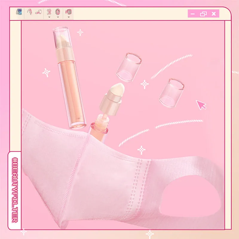 Langhoudende Matte Spons-Tip Concealer