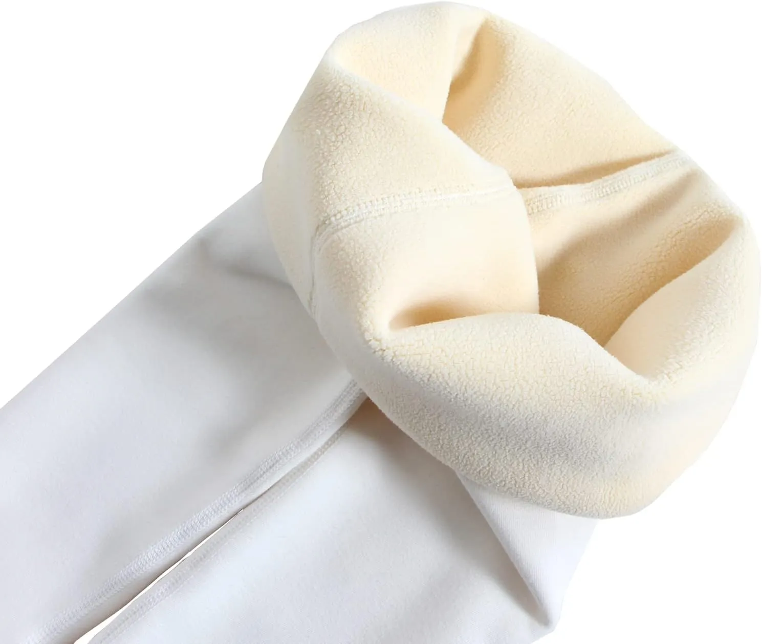 Looching Baby Toddler Girls Winter Fleece Lined Leggings Warm Full Length Pants Basic Cotton Thick Tights 1 Pack