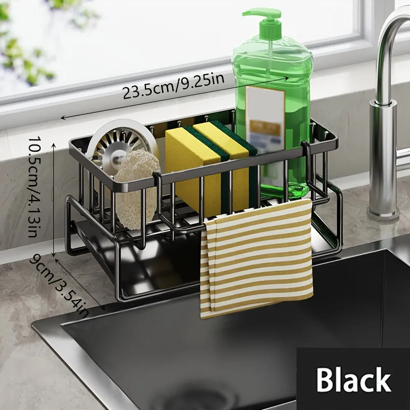 MultiPurpose 1pc Rag Holder  Sponge Drain Rack