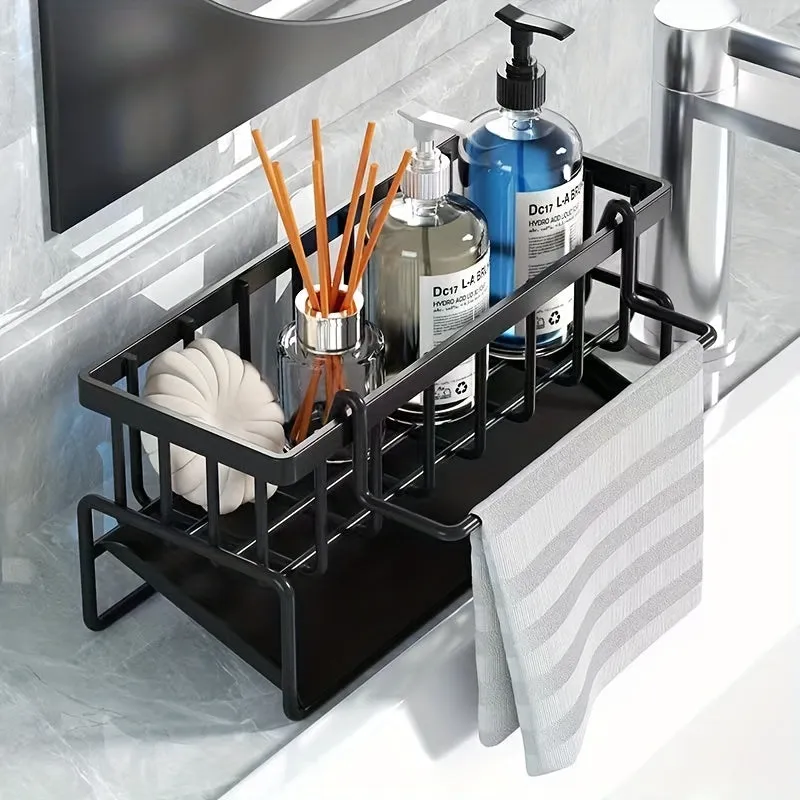 MultiPurpose 1pc Rag Holder  Sponge Drain Rack