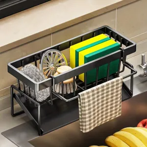 MultiPurpose 1pc Rag Holder  Sponge Drain Rack
