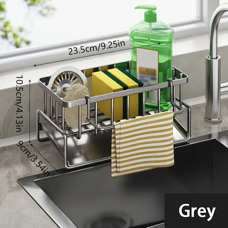 MultiPurpose 1pc Rag Holder  Sponge Drain Rack