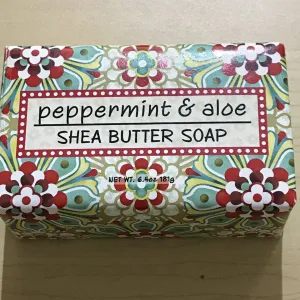Peppermint and Aloe Shea Butter | 4 Products