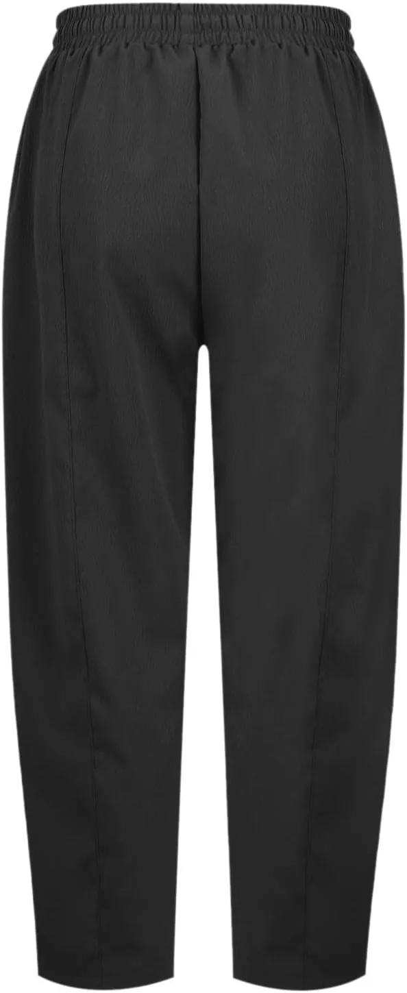 PTOLOCIF Womens Casual Linen Pants High Waisted Wide Leg Palazzo Pant Drawstring Casual Loose Pants Trousers with Pockets