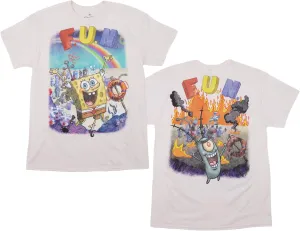 Ripple Junction Spongebob Squarepants Men's Graphic T-Shirt Officially Licensed