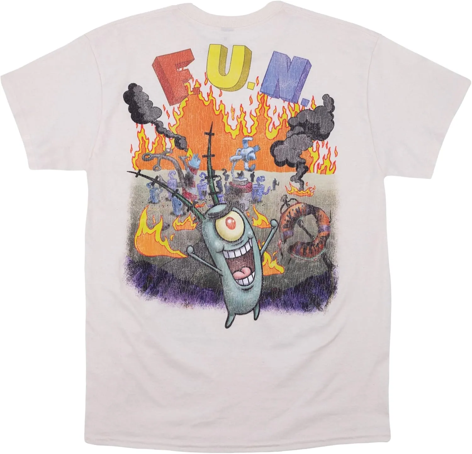 Ripple Junction Spongebob Squarepants Men's Graphic T-Shirt Officially Licensed