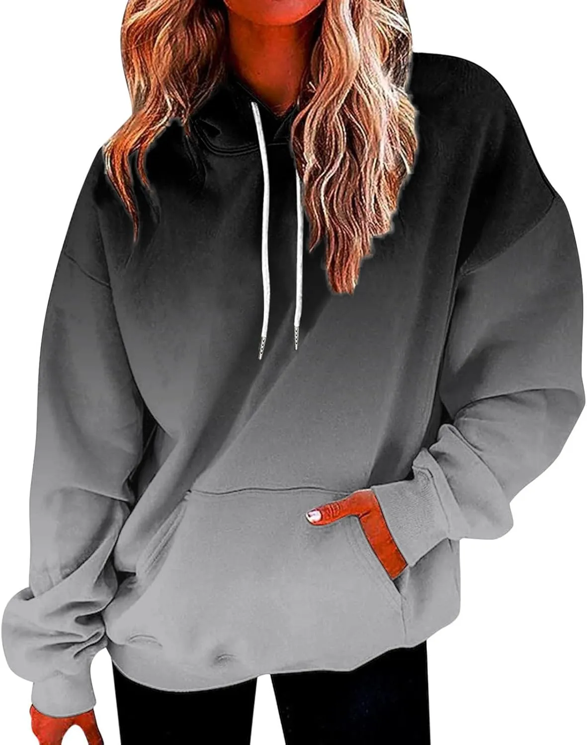 SHAOBGE Cyber Of Monday 2023 Off The Shoulder Sweatshirts For Women Lady Fashion Top Blouse Sweaters And Hoodies Today Prime Big Deal Days October 10-11