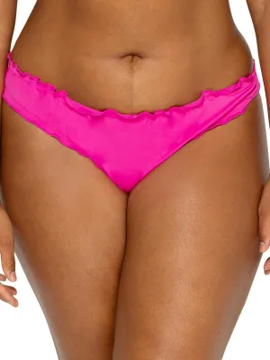 Smart & Sexy Women's Ruffled Swimwear Bikini Bottom  Ruched Back for Shaping and Style