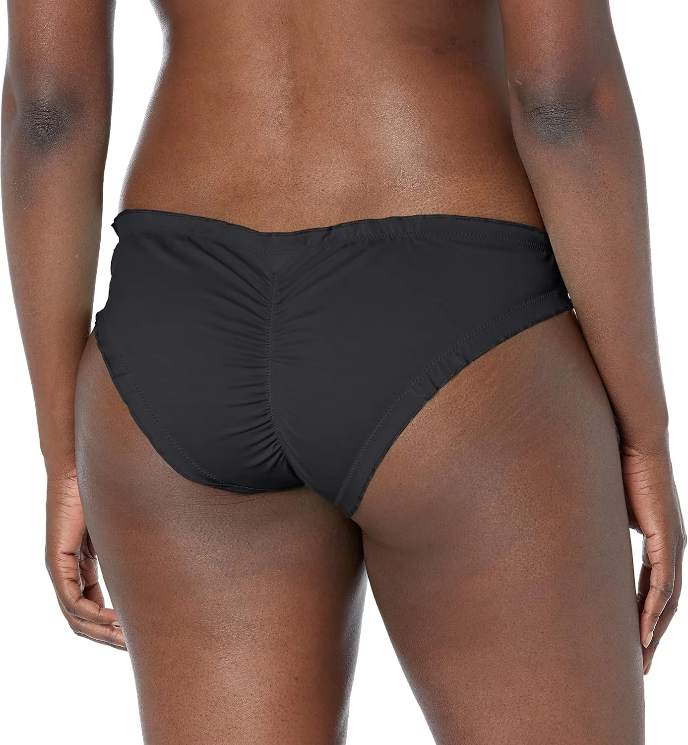 Smart & Sexy Women's Ruffled Swimwear Bikini Bottom  Ruched Back for Shaping and Style