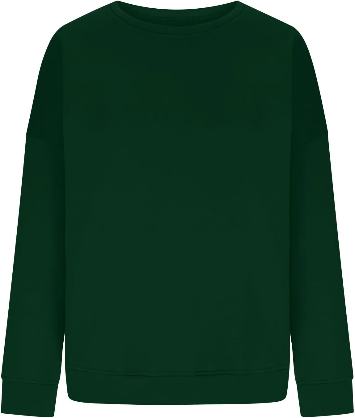 Sweatshirt for Women Loose Fit Casual Outfits Tops Long Sleeve Crew Neck Pullover Hoodie 2024 Fall Fashion Clothes