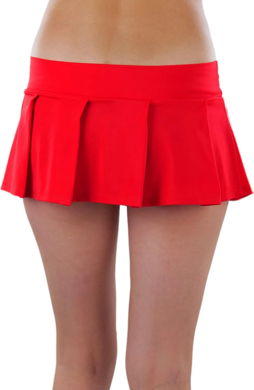 ToBeInStyle Womens Wavy Flirty Colorful Party Micro-Mini Novelty Skirt