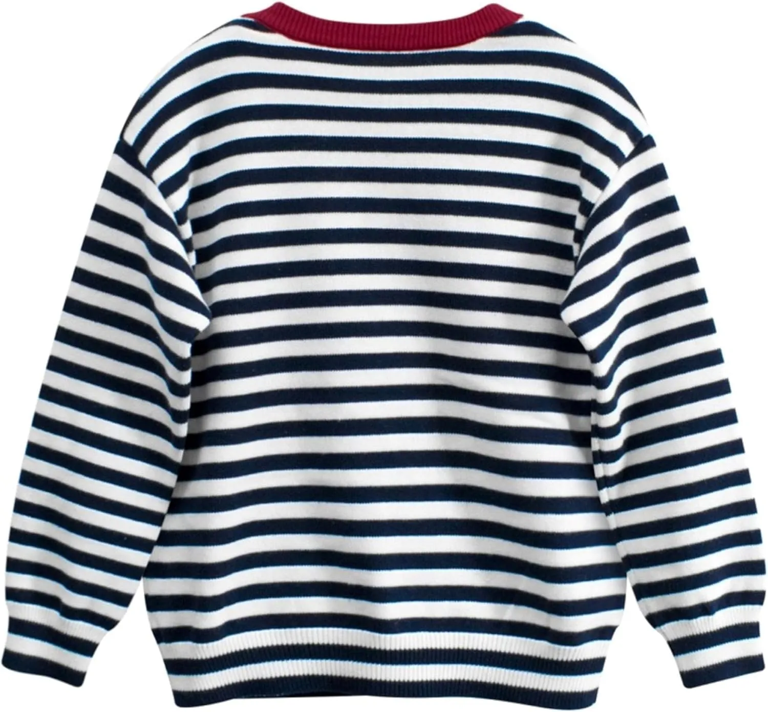 Toddler Baby Boy Knit Sweater Pullover Cotton Cartoon Sweatshirt