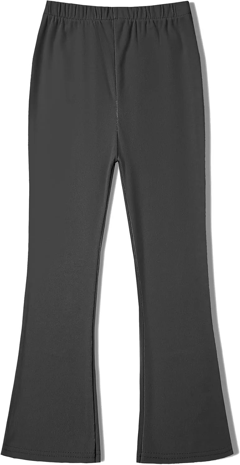 Toddler Girls Flare Leggings for Girls Fleece Warm Pull On Bell Bottoms Leggings Pants Stocking Stuffers for Kids Girls Gift