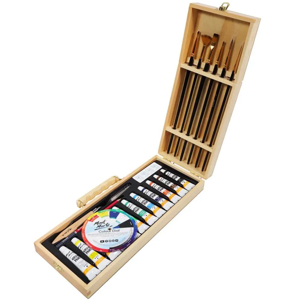 Traveller Acrylic Set 23pc - Mont Marte
