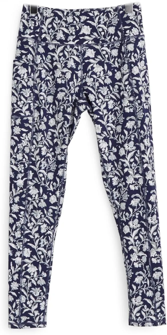 Vera Bradley Women's Active High-Waist Leggings with Side Pocket and 26" Inseam (Extended Size Range)