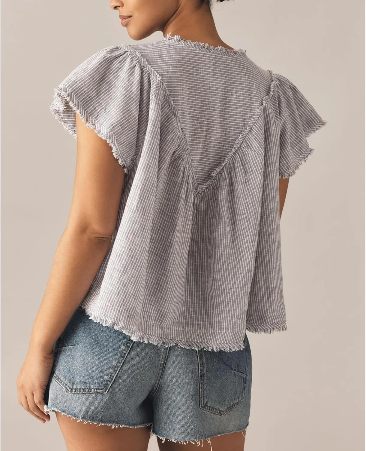 Women Y2k Embroidered Floral Swing Crop Tank Top Summer V Neck Linen Going Out Cropped Vest Beachwear