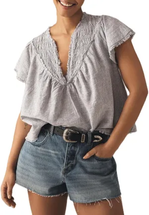 Women Y2k Embroidered Floral Swing Crop Tank Top Summer V Neck Linen Going Out Cropped Vest Beachwear