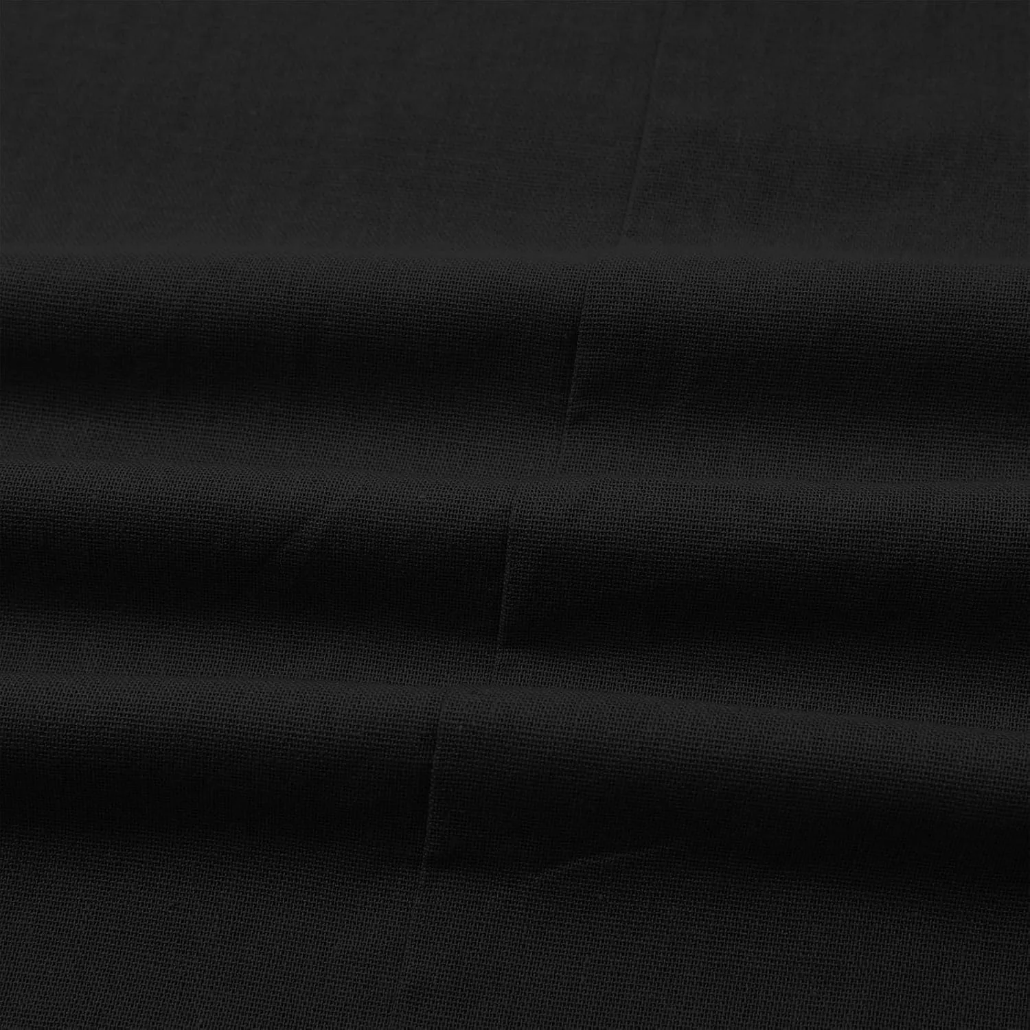 Womens Cotton Linen Pants High Waisted Baggy Pants with Elastic Waist Relax Fit Lantern Trouser with Pockets