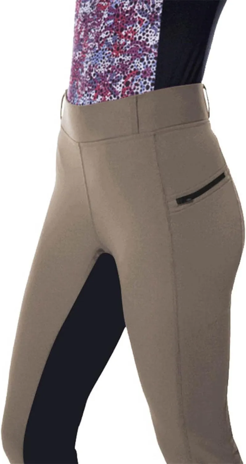 Women's Horse Riding Pants High Waist Trouser Elastic Tights Equestrian Breeches Jodhpurs Yoga Leggings for Camping